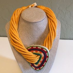 Super bold fabric choker